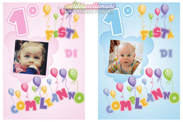 biglietti 1 compleanno, biglietti auguri 1 compleanno