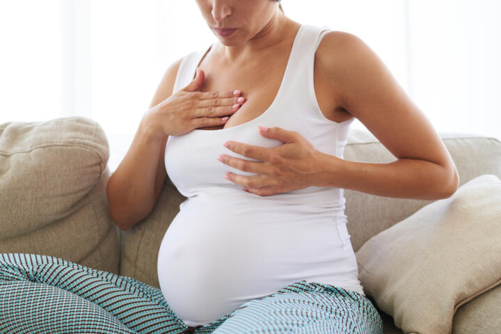 Dolore al seno gravidanza