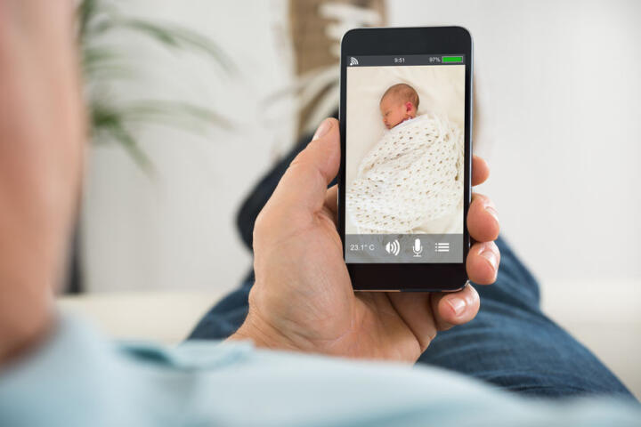trasformare telefono in baby monitor