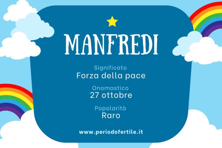 Immagine con significato del nome Manfredi, popolarità, carattere e altre curiosità.