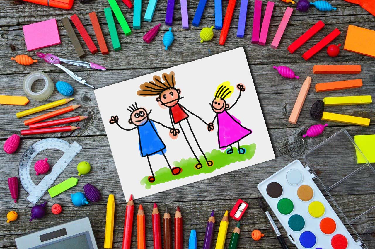 Colori per bambini piccoli: pastelli, matite o pennarelli? - Periodo Fertile